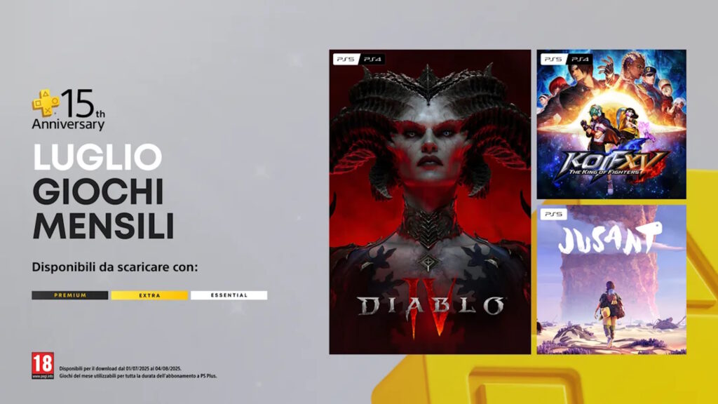 PlayStation Plus Essential: ecco i titoli in regalo a luglio 2025 per i 15 anni del servizio 2 playstation plus essentials luglio 25