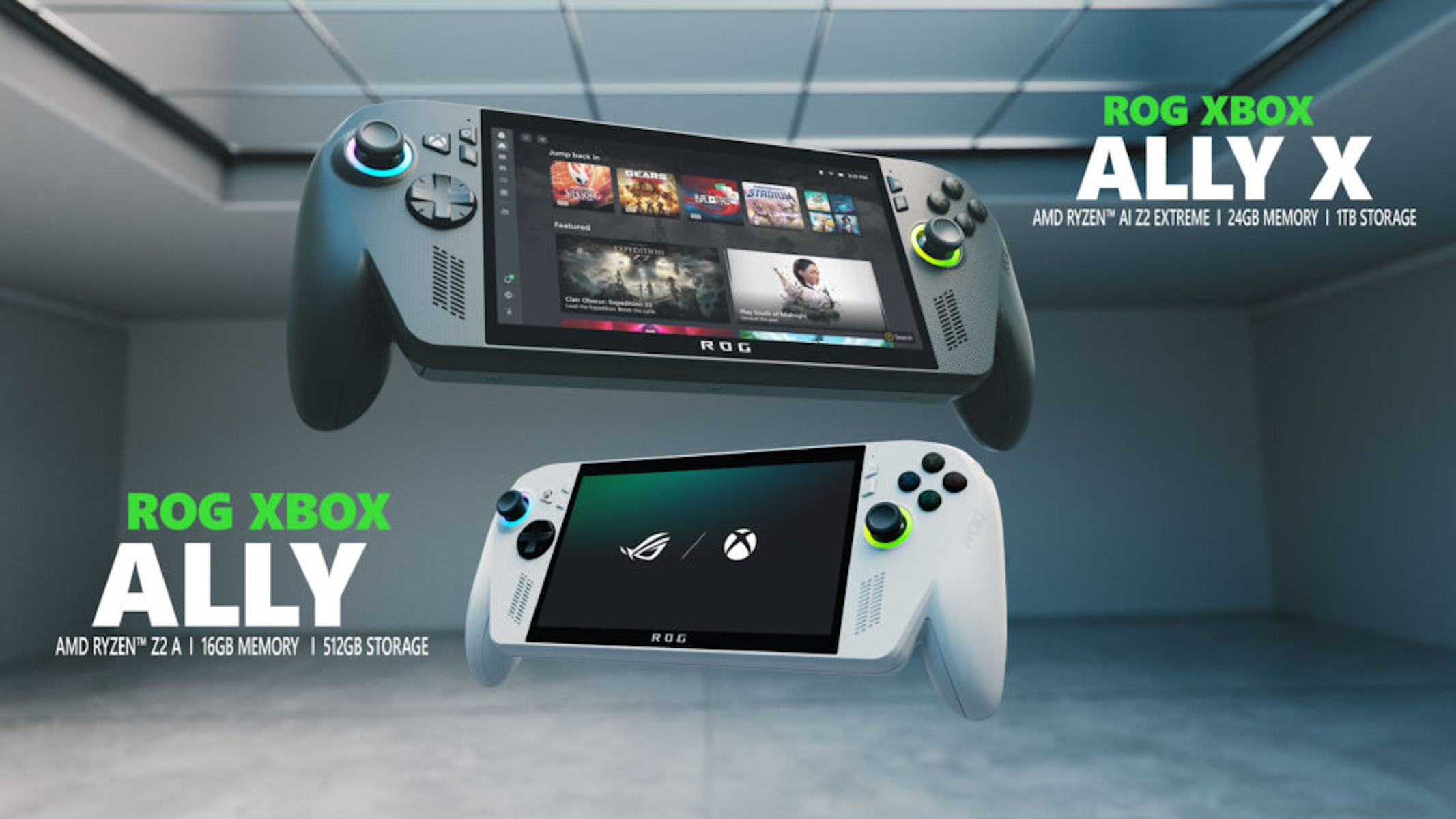 ROG Xbox Ally e Ally X