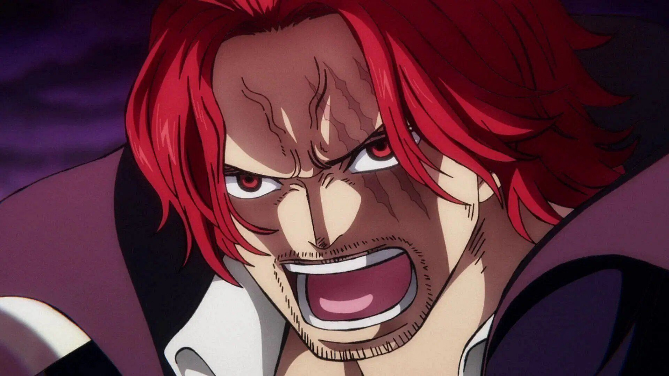 Shanks il Rosso nell'anime di One Piece