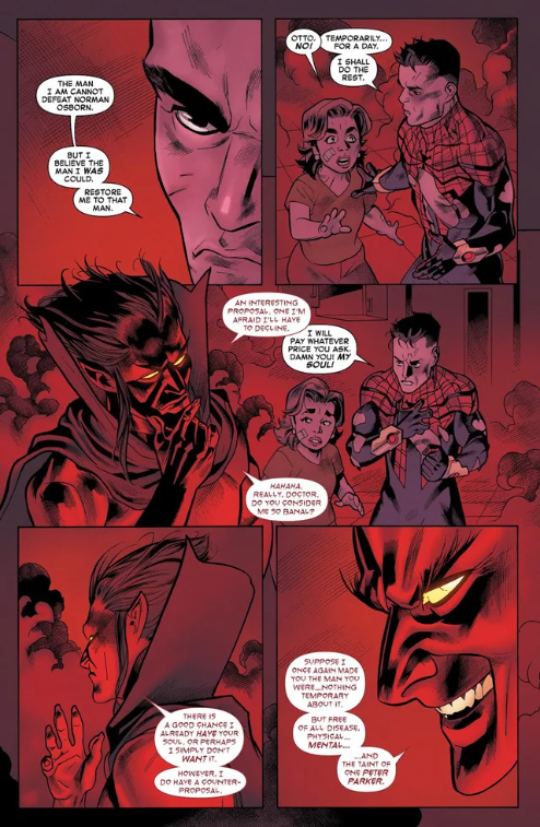 Spider-Man: Brand New Day, la conferma di Punisher nel film rafforza il rumor sulla presenza di Mephisto 2 spider man mephisto comic