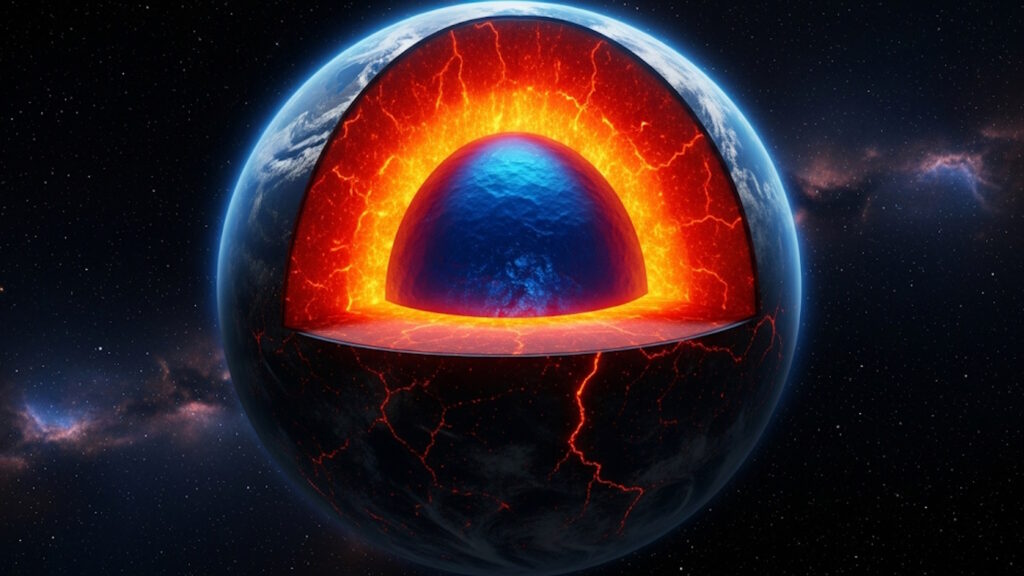 Un Oceano nel cuore della Terra: la sorprendente scoperta che rivoluziona la geologia 1 terra oceano nascosto sotto crosta