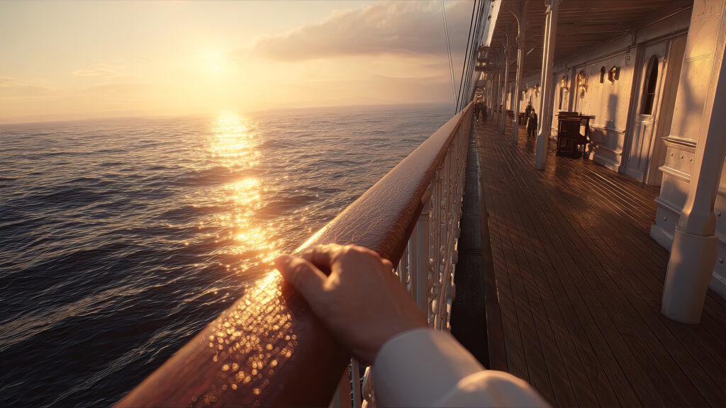 Titanic Escape Simulator: il gioco diventa virale con screenshot completamente generati da AI 3 titanic escape simulator panorama