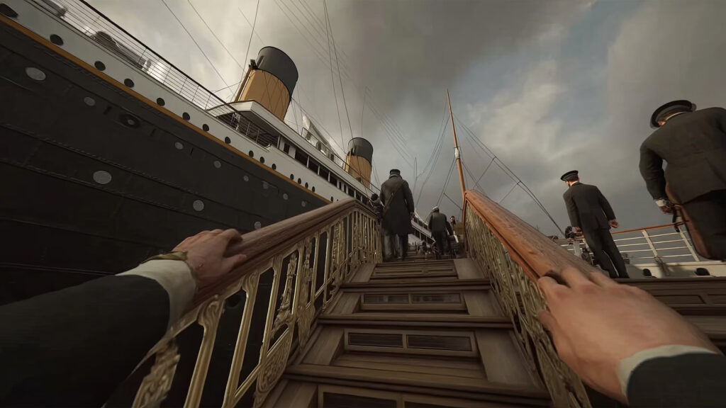 Titanic Escape Simulator: il gioco diventa virale con screenshot completamente generati da AI 7 titanic escape simulator salita a bordo