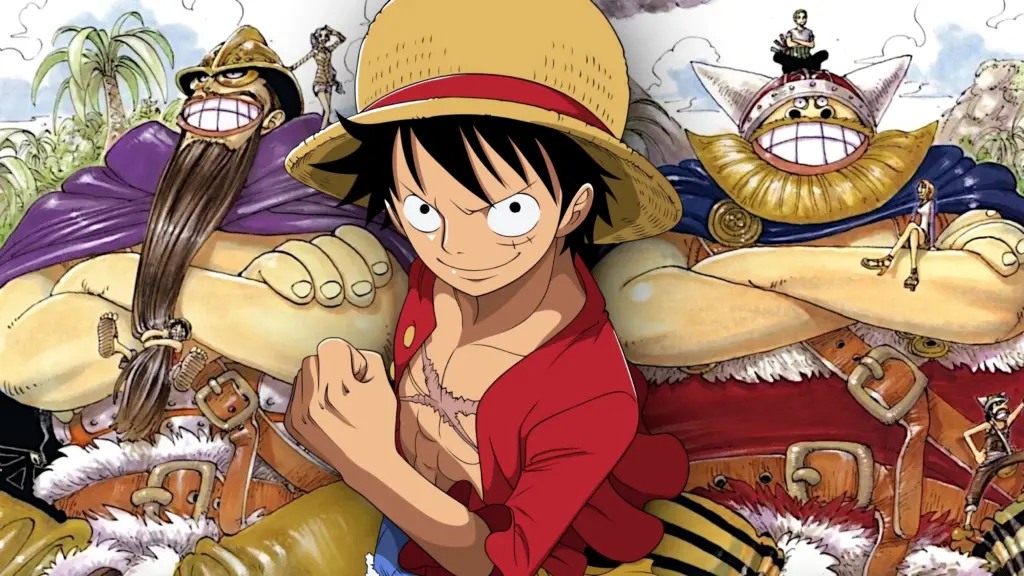 One Piece: un fan ricrea la copertina scartata da Oda per il volume 112 1 One Piece: Oda ha omaggiato l'arco di Little Garden in una delle nuove illustrazioni?