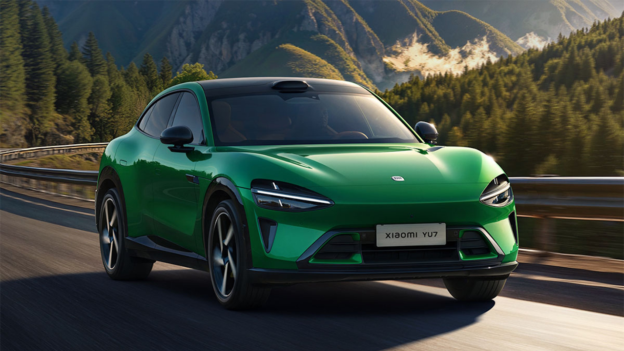 xiaomi yu7 verde