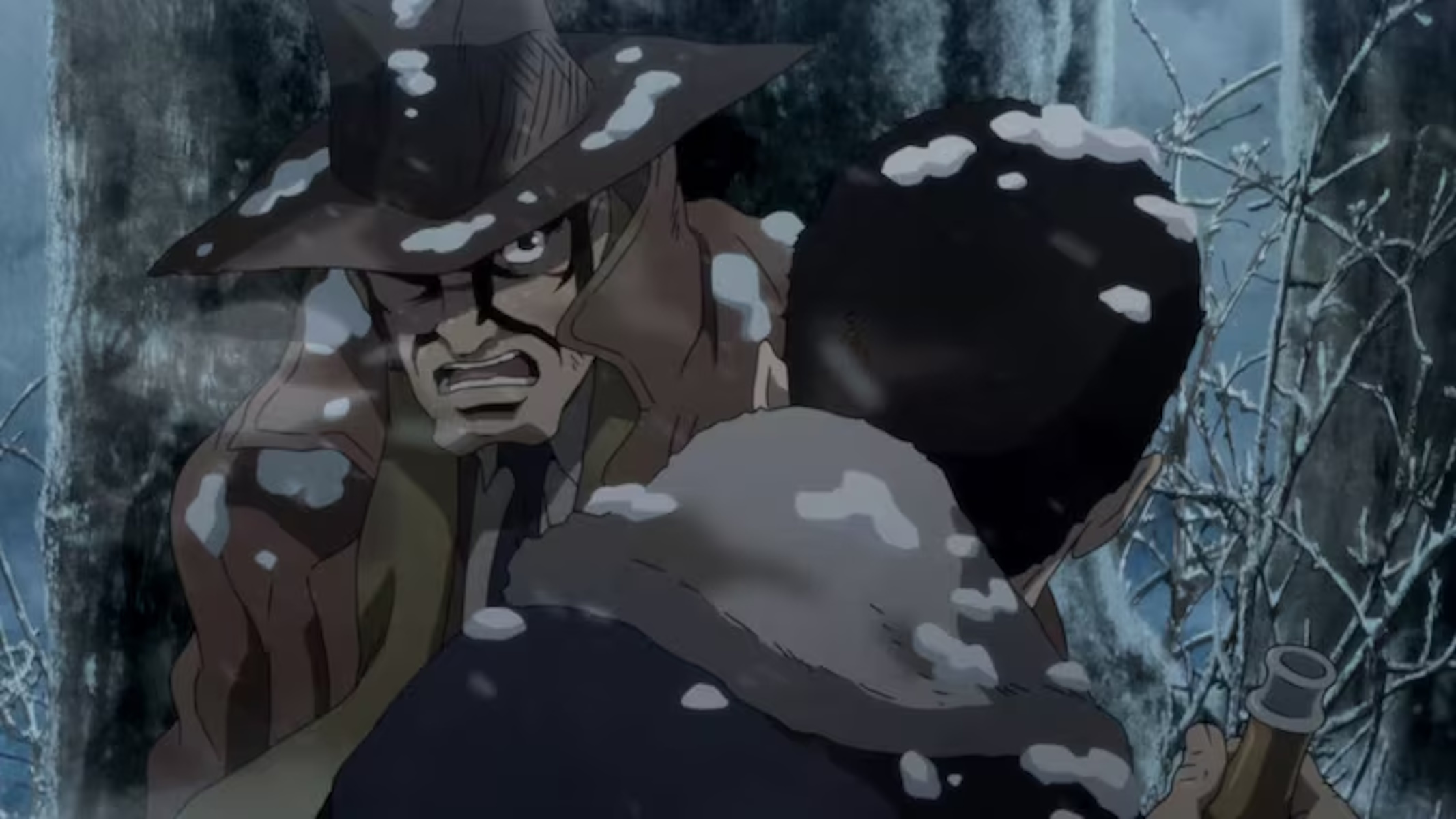 frame del film Lupin III: Zenigata e i due Lupin