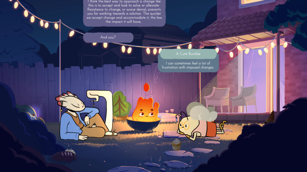 Fireside Feelings conversazione
