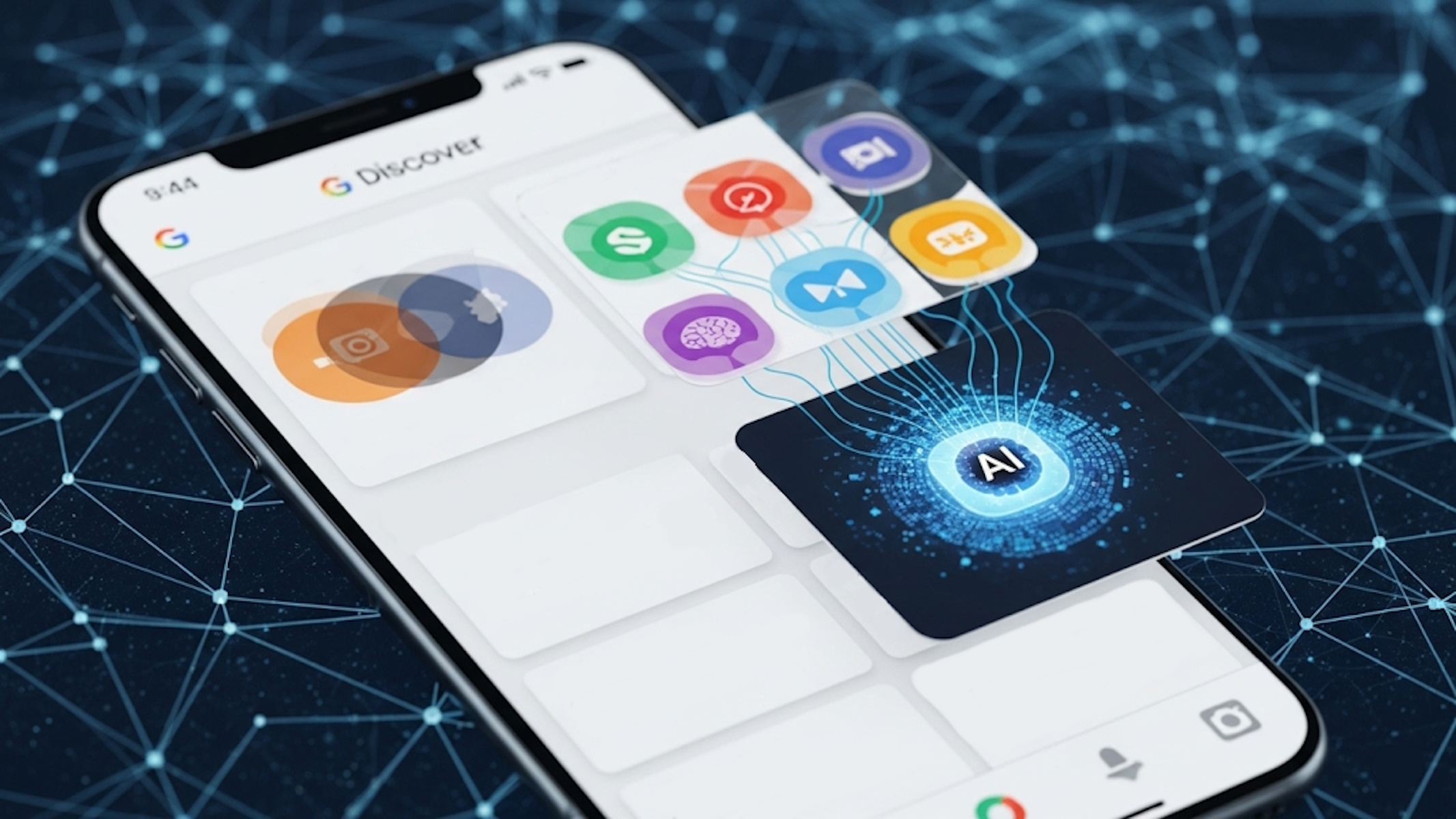 Google sperimenta con l'AI per Discover