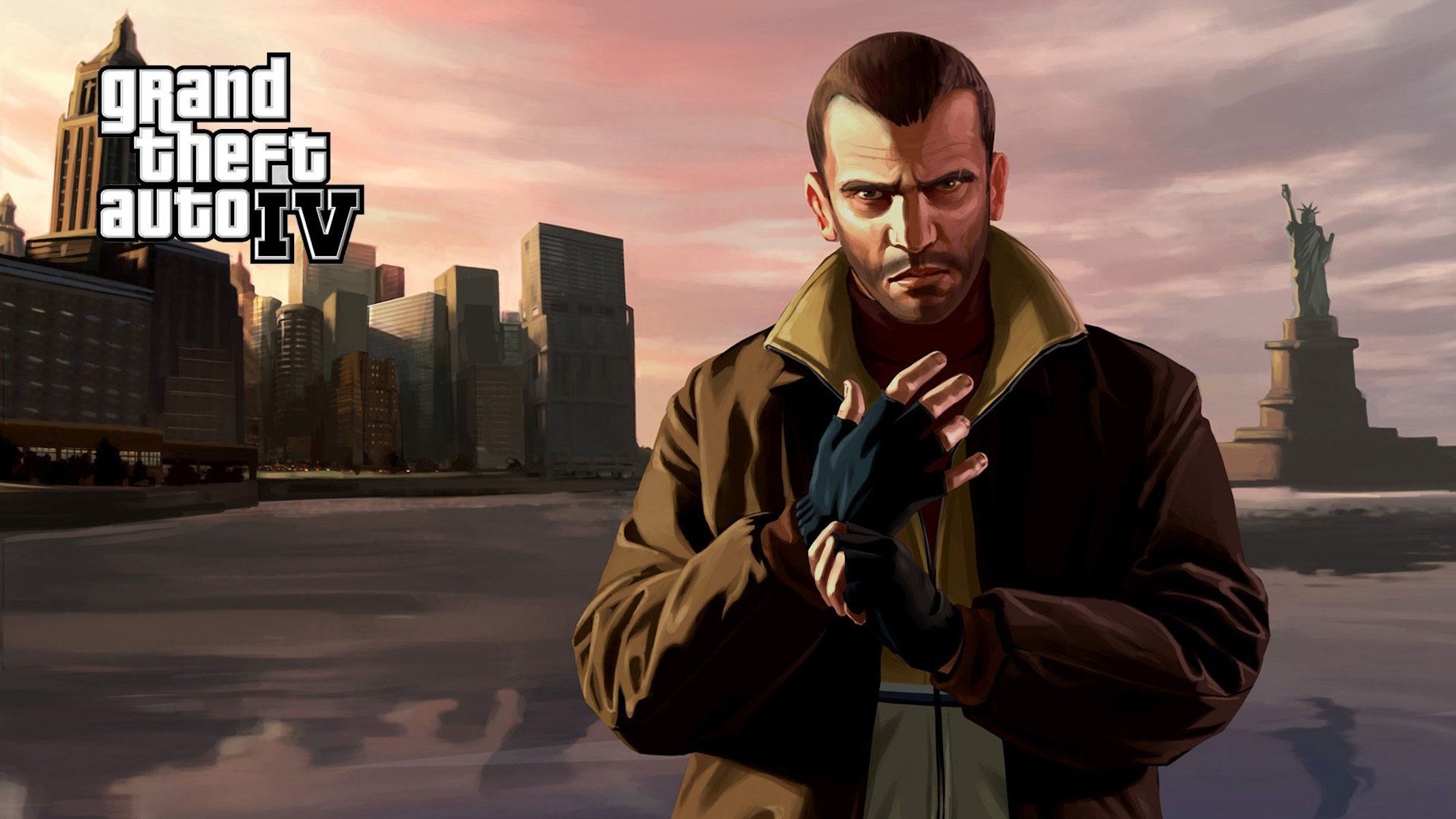 immagine di caricamento di GTA 4 con Niko Bellic
