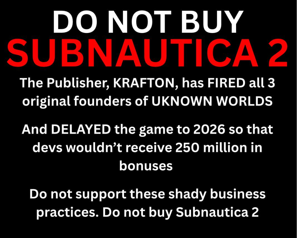 Il caso Subnautica 2 rimandato al 2026: licenziati i fondatori per il bonus da 250 milioni, Krafton smentisce 3 image 68