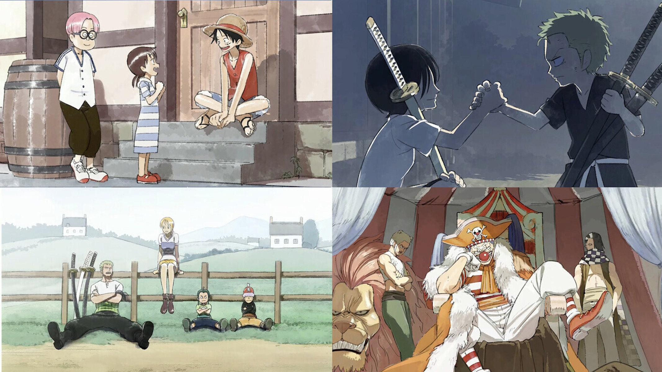 Prima immagini da The One Piece