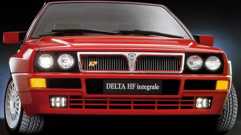 lancia delta hf integrale front