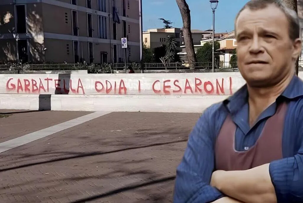 I Cesaroni bloccano la scuola Coccinella a Roma per le riprese della stagione 7: proteste dei genitori 2 murales garbatella contro i cesaroni