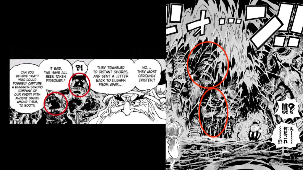 one piece 1154 giganti congelati punk hazard