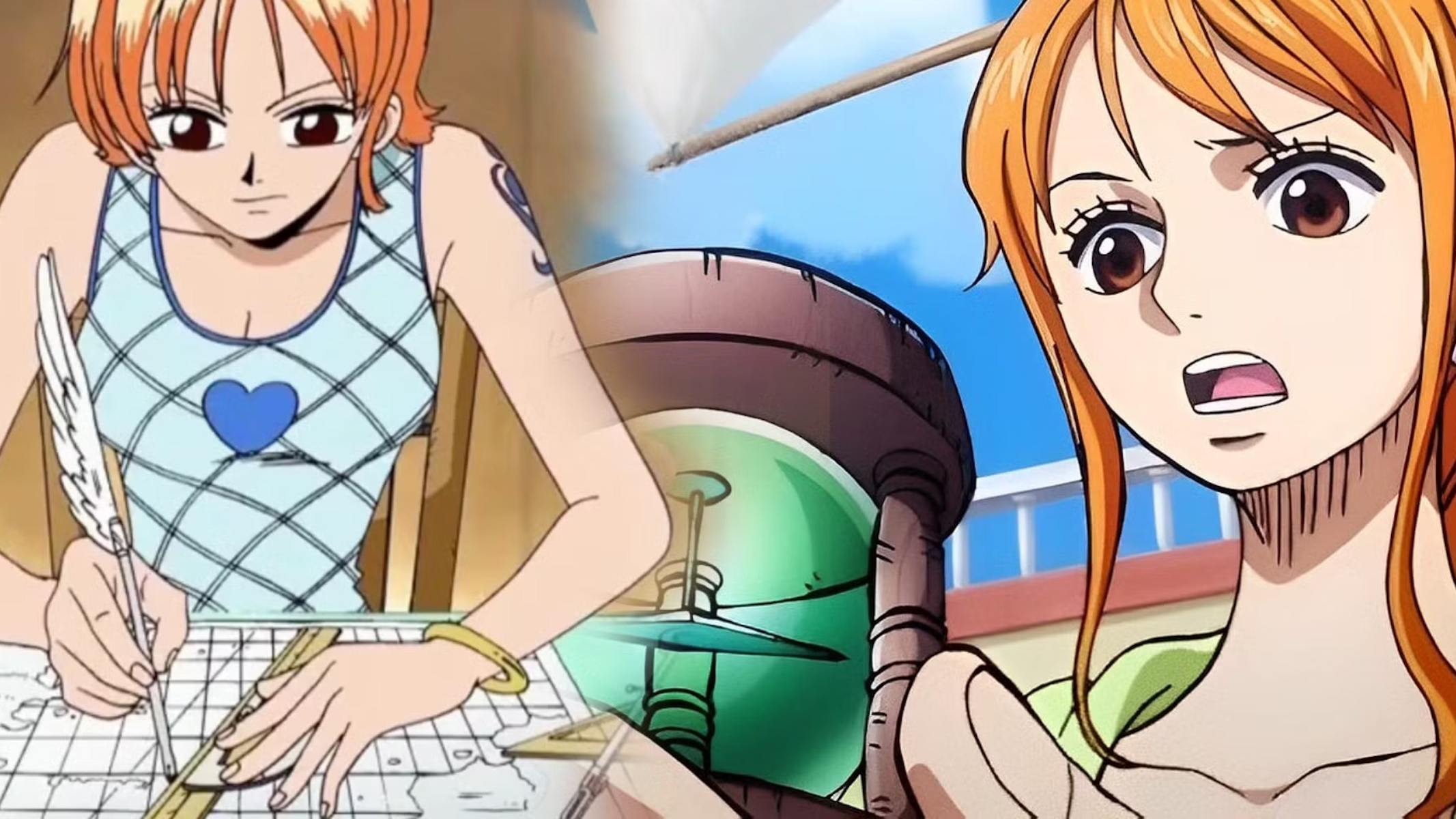 La navigatrice Nami di One Piece