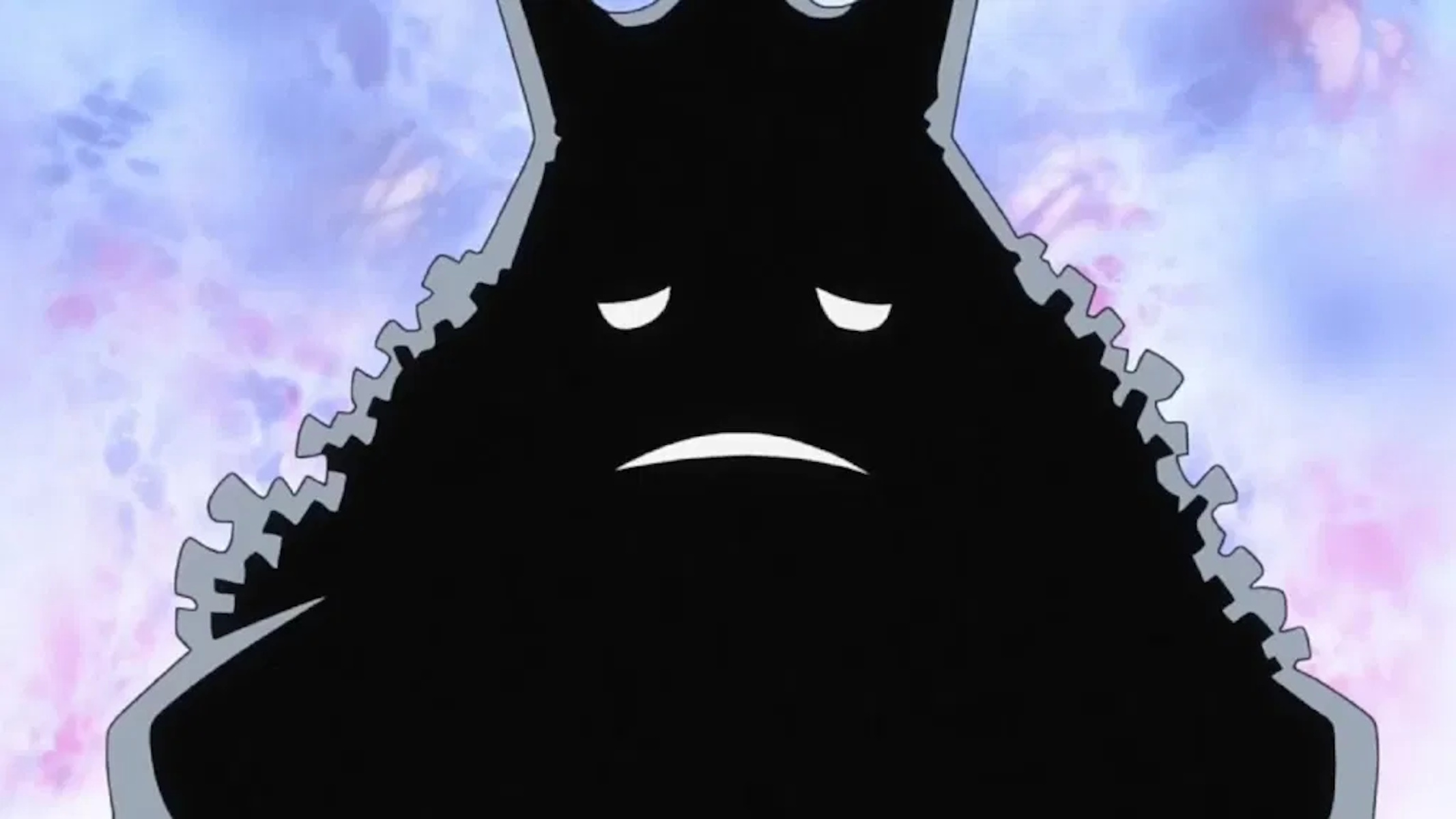 Silhouette di Loki, il principe maledetto di One Piece
