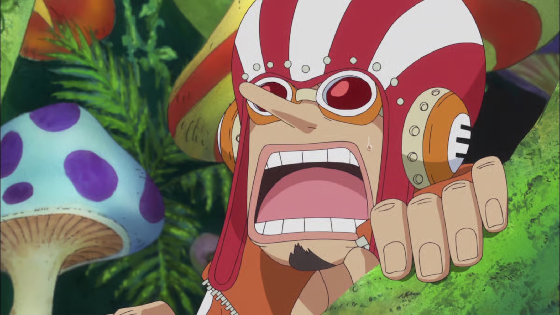 Usopp nel regno dei Tontatta in One Piece
