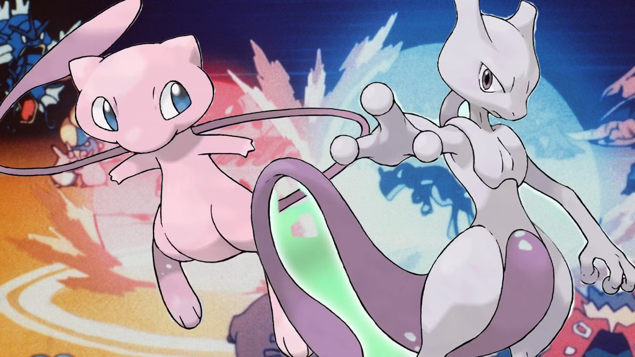 Pokémon Mewtwo contro Mew