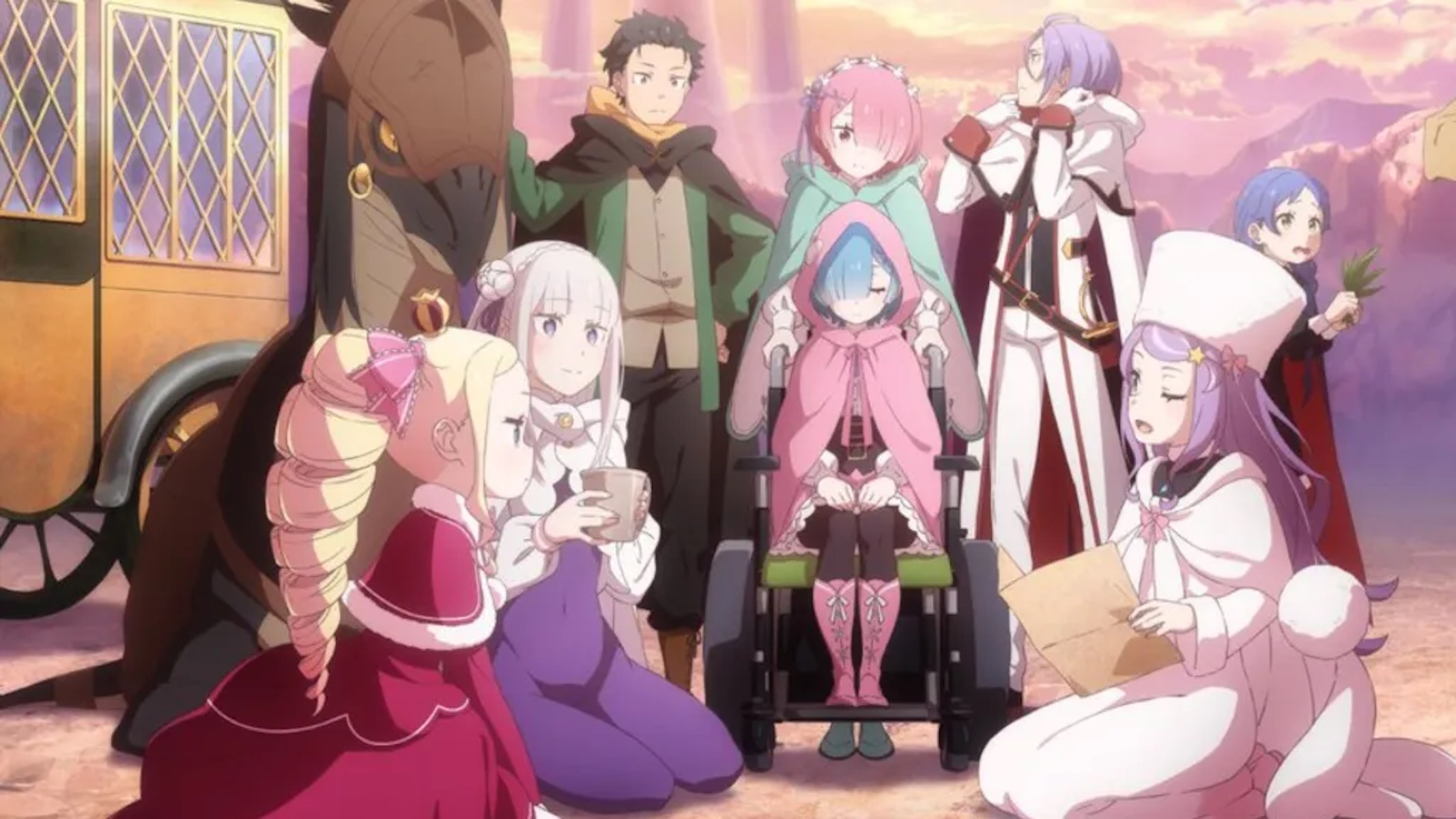 key visual quarta stagione di Re:ZERO - Starting Life in Another World