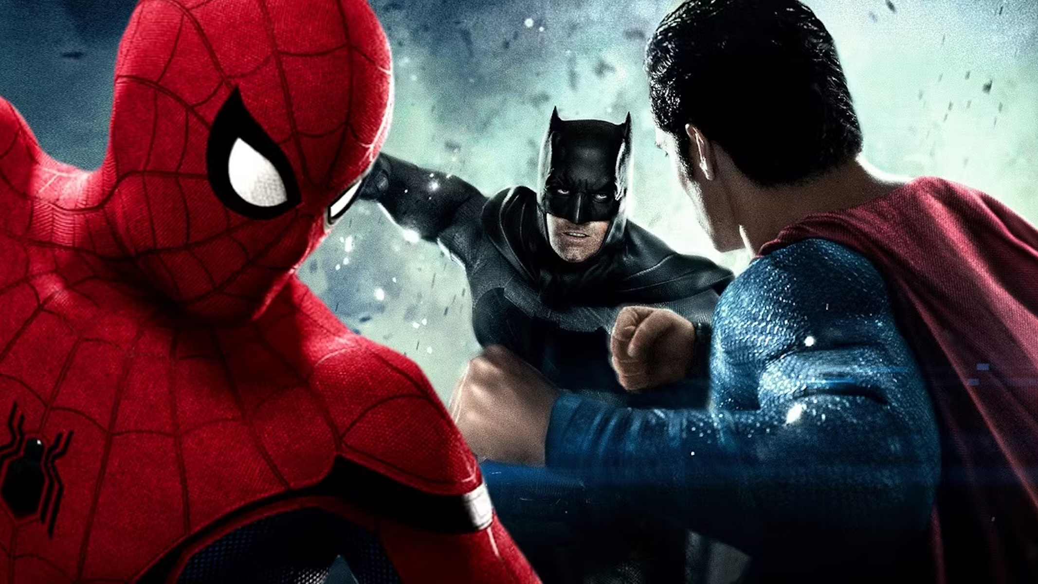 Superman, Batman e Spider-Man