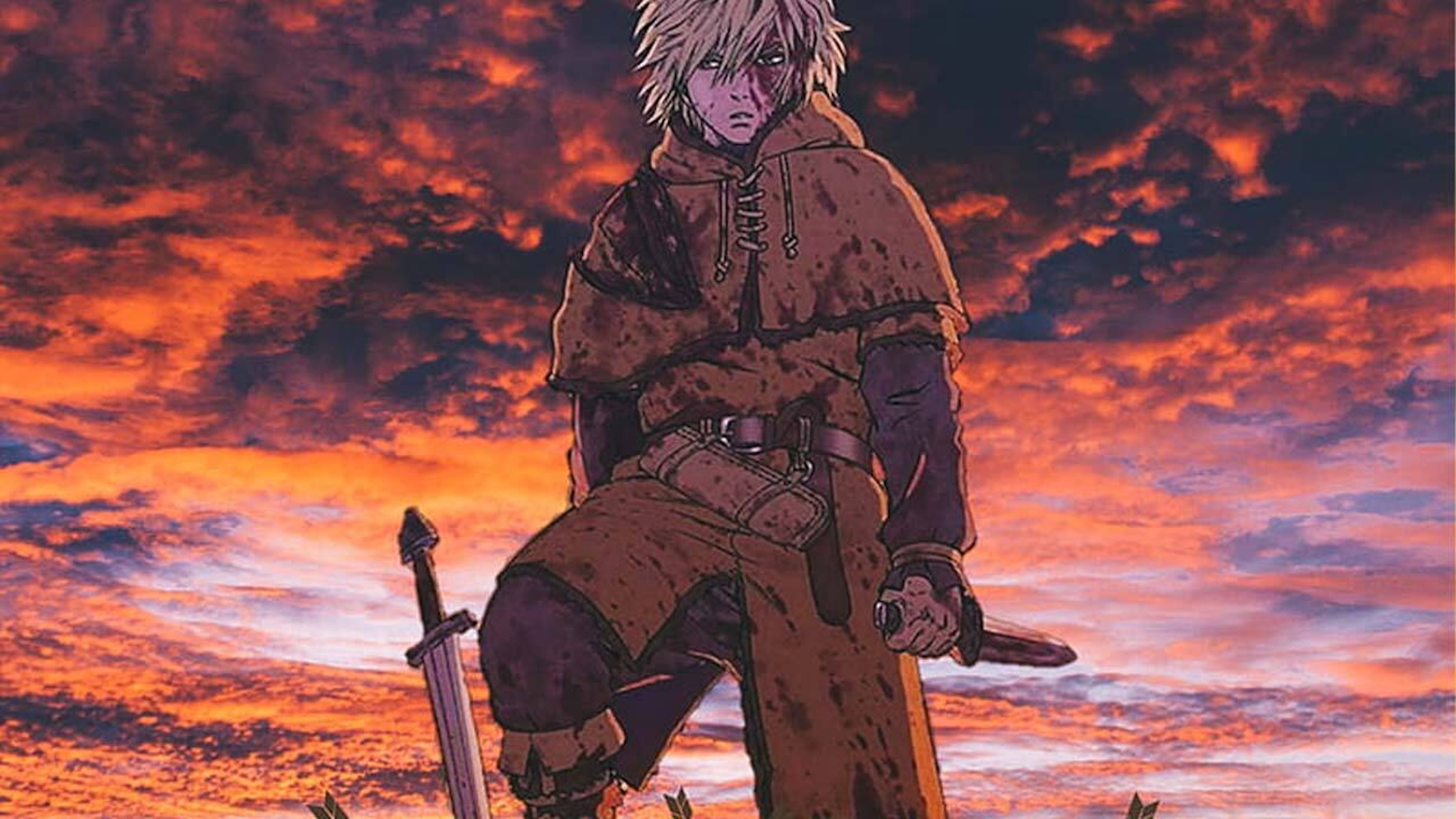 Thorfinn nel manga di Vinland Saga