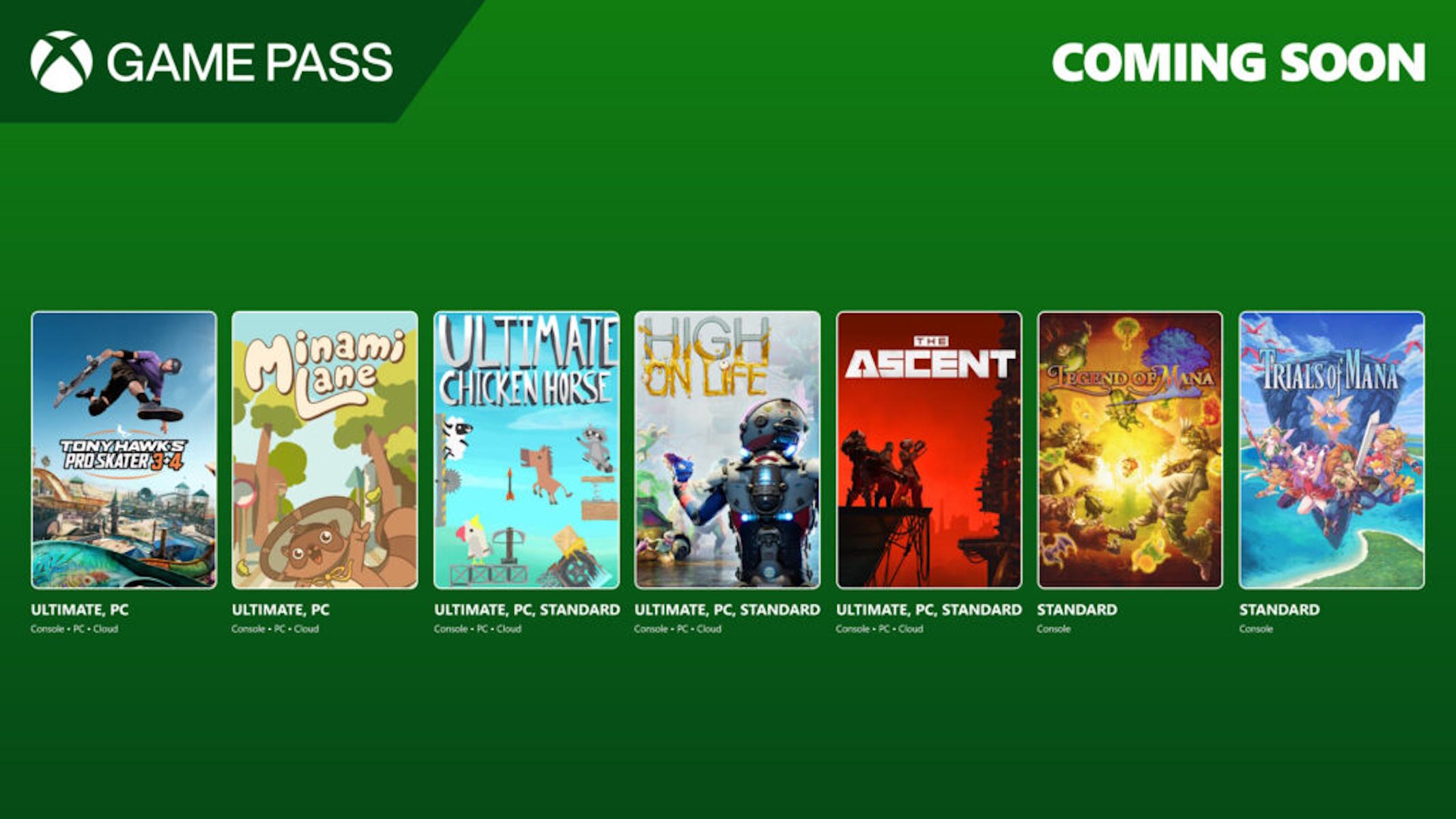 xbox game pass prima parte luglio 2025