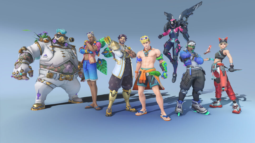 Overwatch 2: debutta la Stagione 18, con rework, nuovi perks, evoluzioni per Stadium e il nuovo eroe Wuyang 11 Overwatch 2 Season 18 Battle Pass skins rewards article by esports.gg image via blizzard entertainment 1 968x544 1