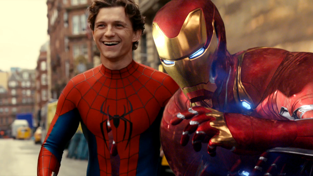 Spider-Man Brand New Day: il nuovo costume segna l’addio definitivo a Iron Man? 2 Tom Holland in Spider Man Brand New Day and Iron Man Robert Downey Jr in Avengers Infinity War.jpg