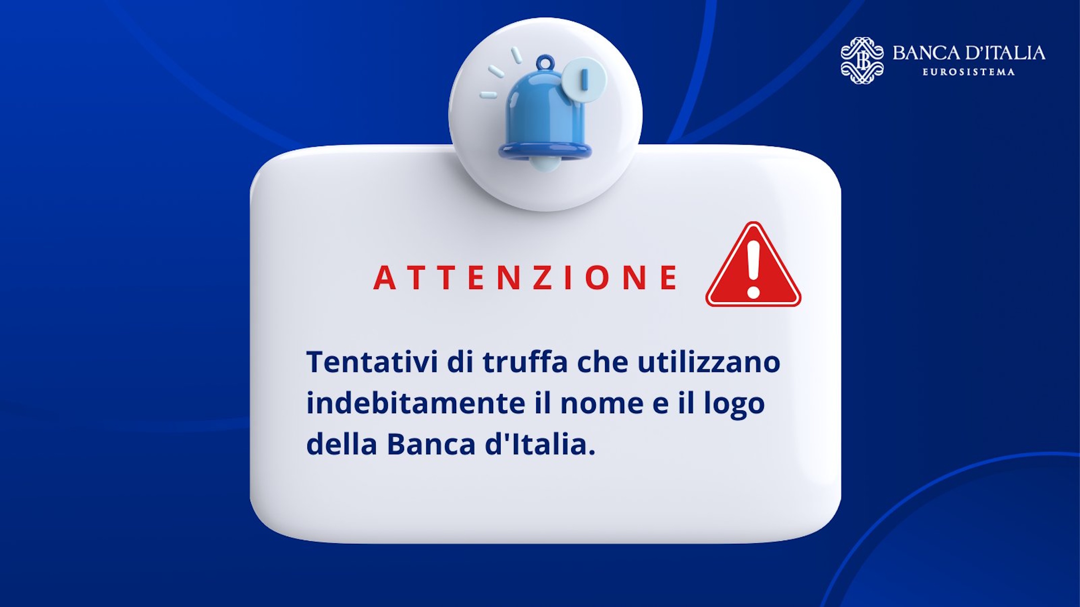 post della banca d'italia sulle truffe instagram