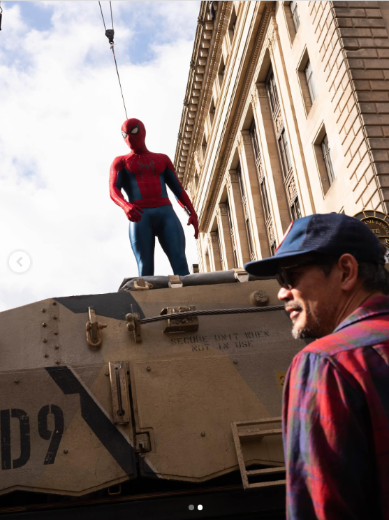 Spider-Man: Tom Holland condivide alcune foto dal set di Brand New Day 2 Spider-Man