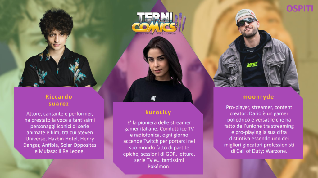 Terni Comics: presentati tutti gli ospiti della terza edizione! 4 Terni Comics