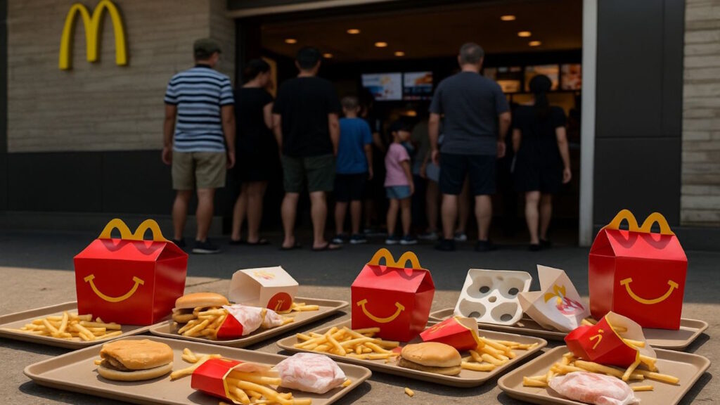 mcdonalds spreco cibo
