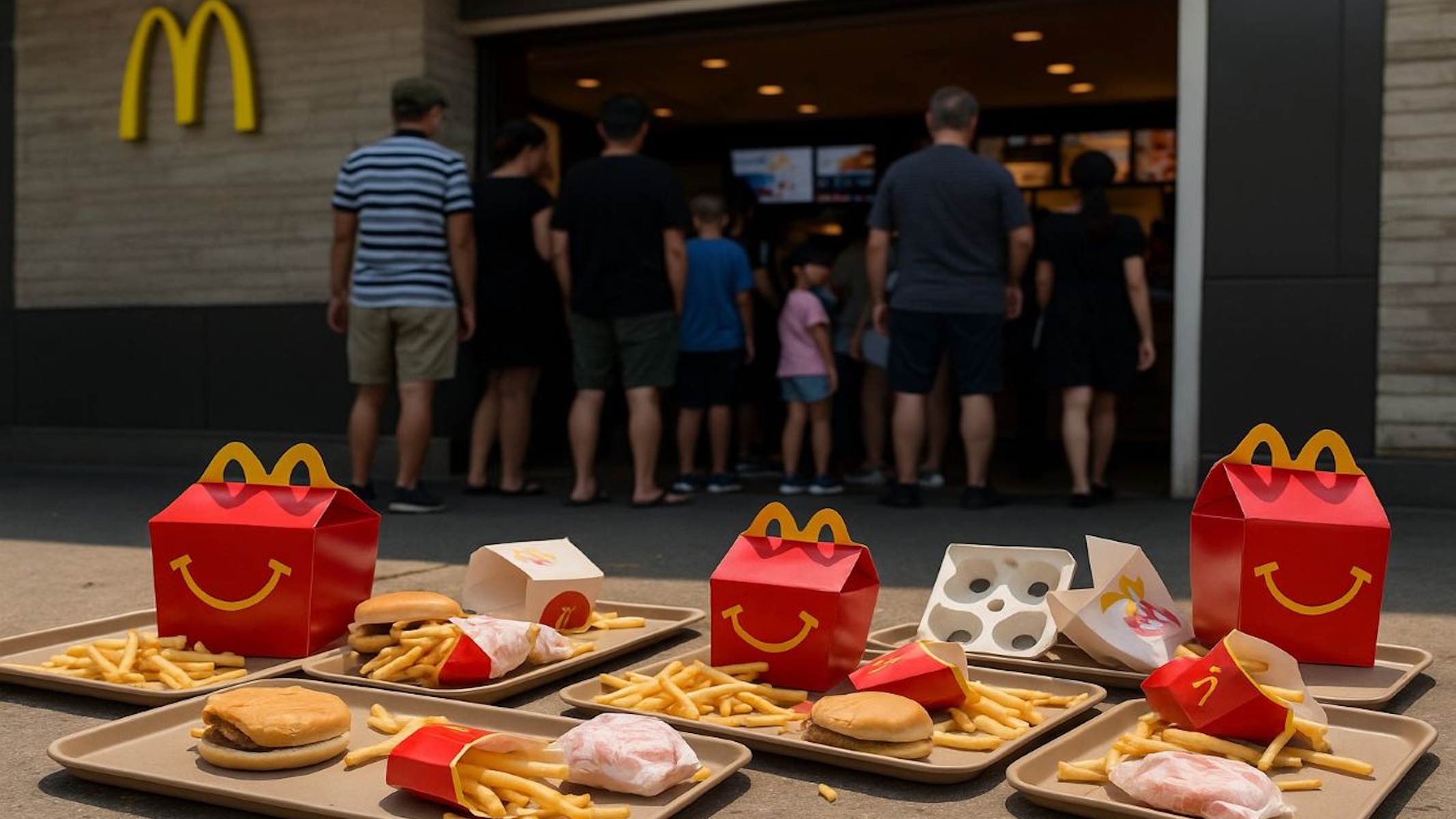 Spreco cibo del McDonald's