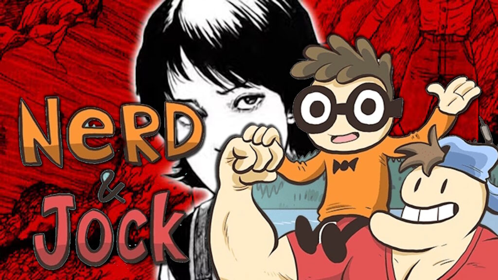 Nerd and Jock incontrano il brivido: l'omaggio dell'artista Marko a Junji Ito 1 nerd and jock junji ito