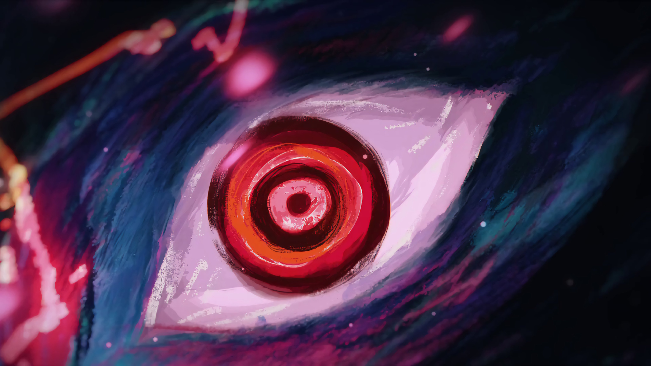 artwork dello sguardo di Imu di one piece