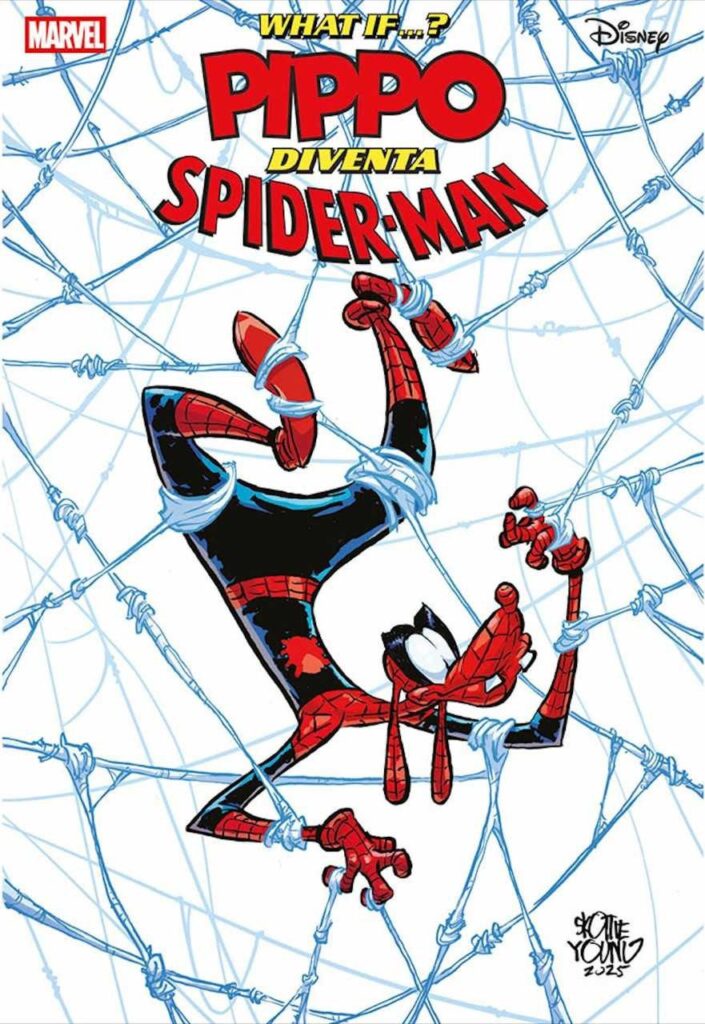 Pippo diventa Spider-Man nel nuovo fumetto in arrivo su Topolino! 1 Pippo