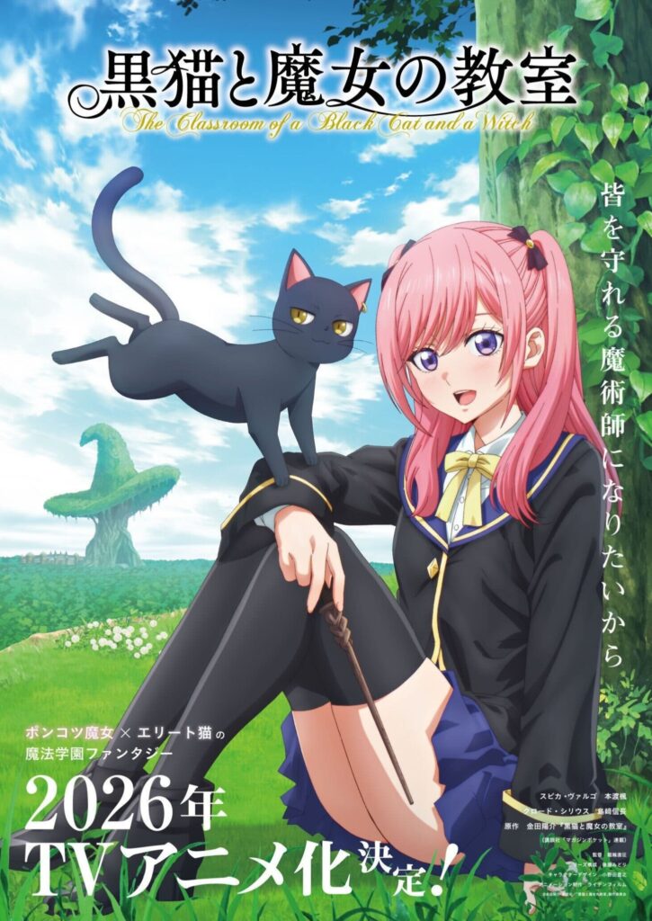 Classroom of a Black Cat and a Witch