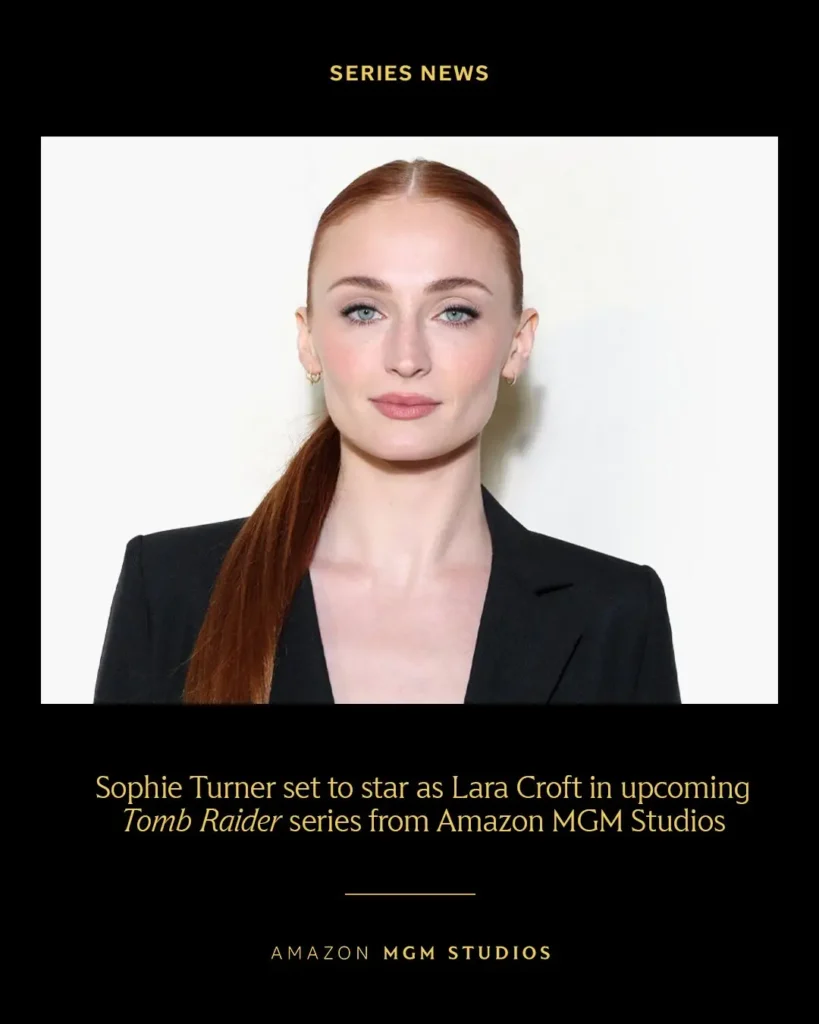 Lara Croft: Sophie Turner interpreterà il personaggio nella serie di Tomb Raider prodotta da Amazon 1 Lara Croft