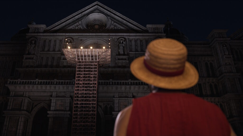 one piece netflix luffy loguetown