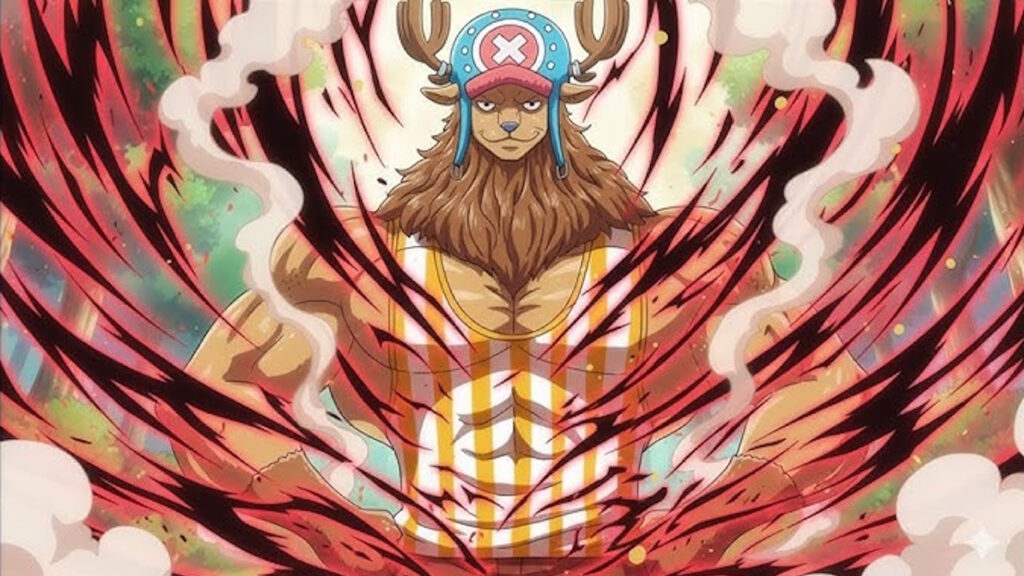 Artwork di Chopper con l'haki in one piece