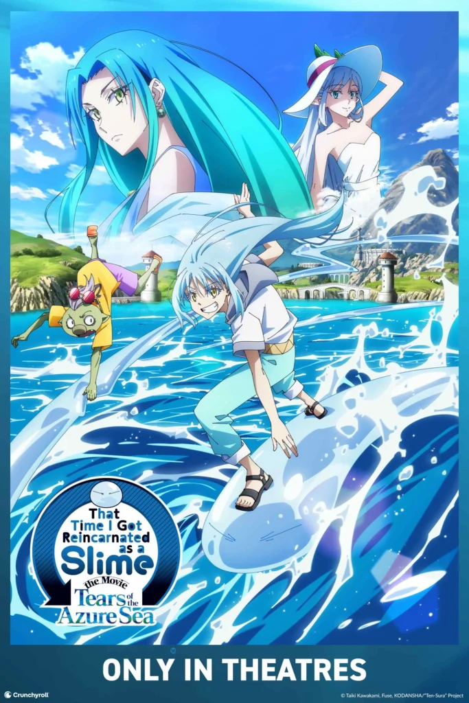 Crunchyroll distribuirà That Time I Got Reincarnated as a Slime the Movie: Tears of the Azure Sea nei cinema di tutto il mondo 1 Crunchyroll