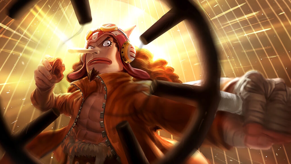 Wallpaper di Usopp di One Piece