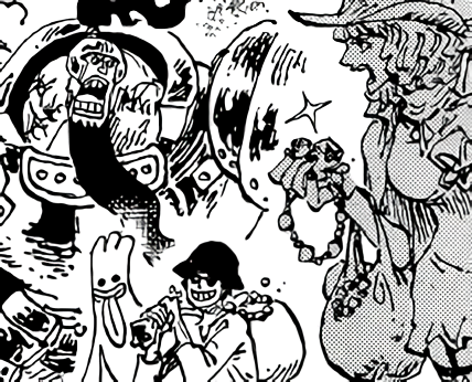 One Piece 1165: il dettaglio "spettrale" che svela il possibile frutto del personaggio di Gil Bastar 1