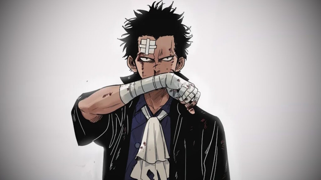one piece dragon giovane