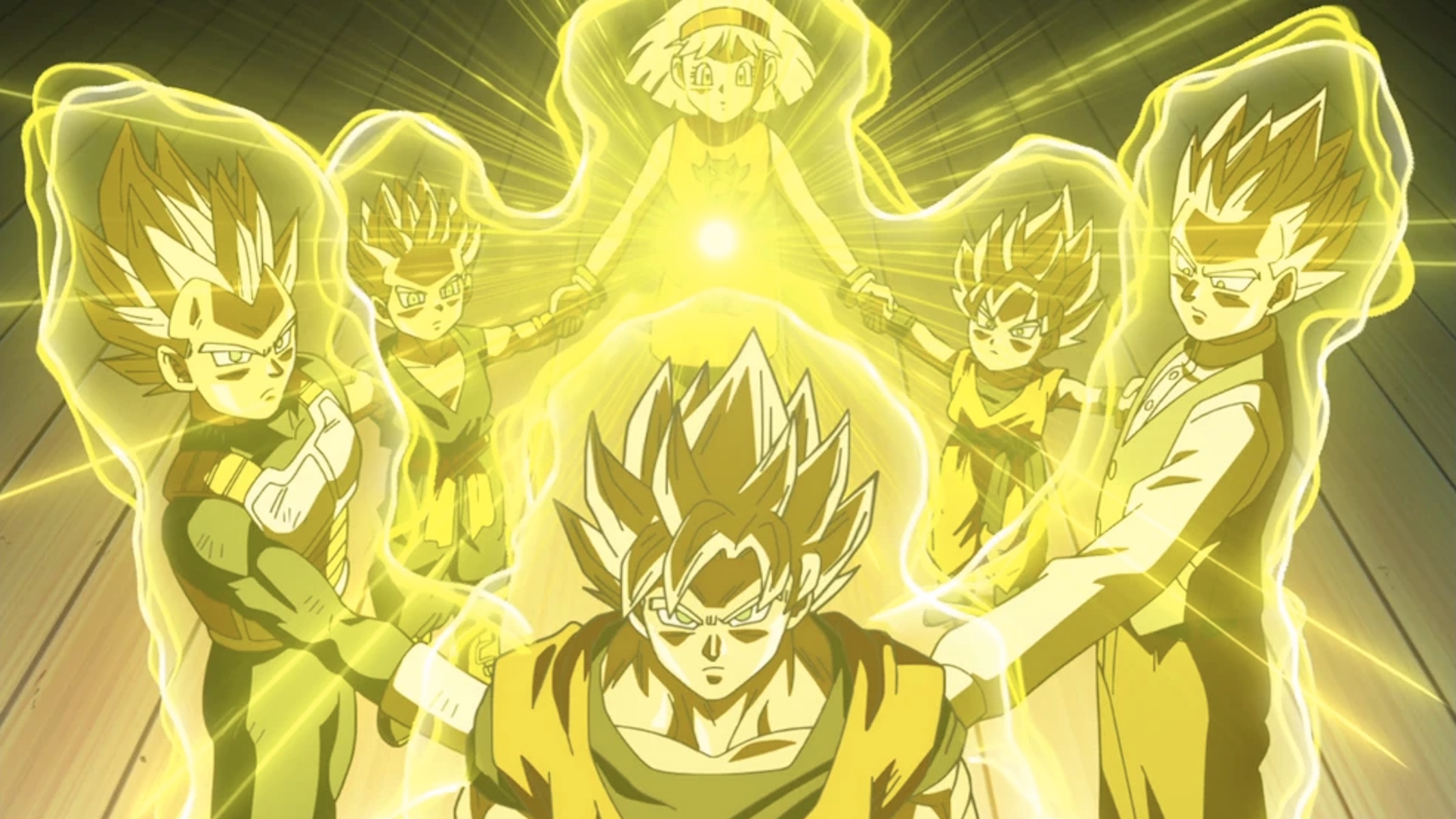 rituale del super saiyan god in dragon ball super