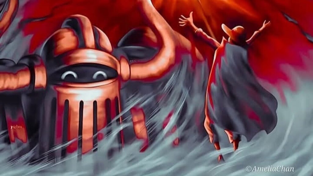 One Piece 1175: il capitolo rivela ufficialmente la vera forma del Frutto di Loki, ed è terrificante 3 Emet e Joy Boy in One Piece