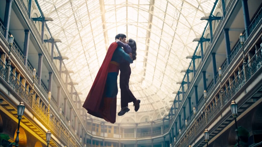 superman lois clark bacio