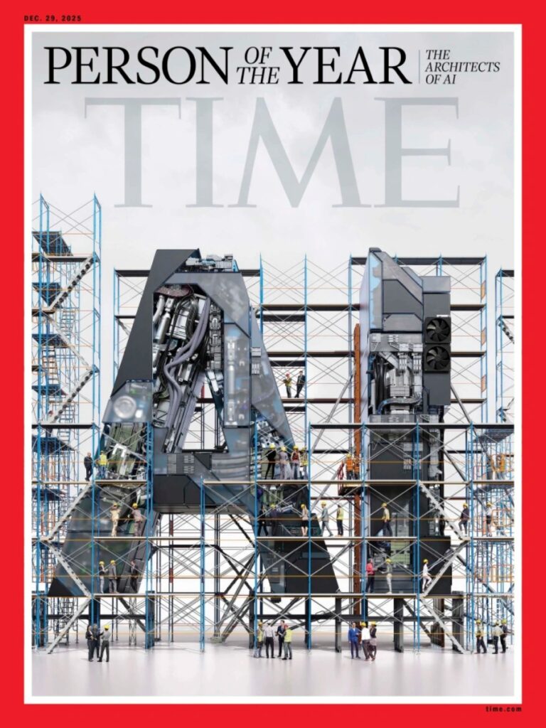 Per Time l'intelligenza artificiale è la Persona dell'Anno 2025 1 Time
