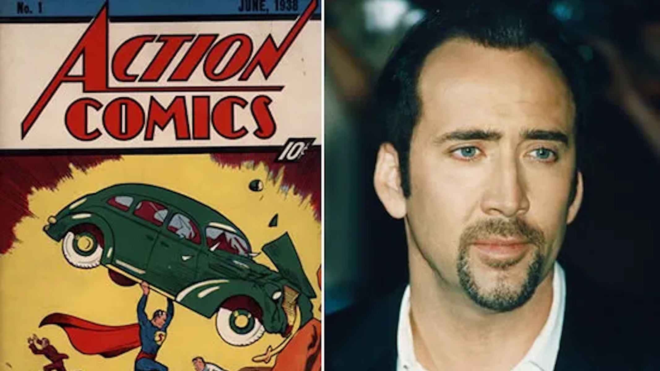 Action Comics n. 1 Superman Nicolas Cage