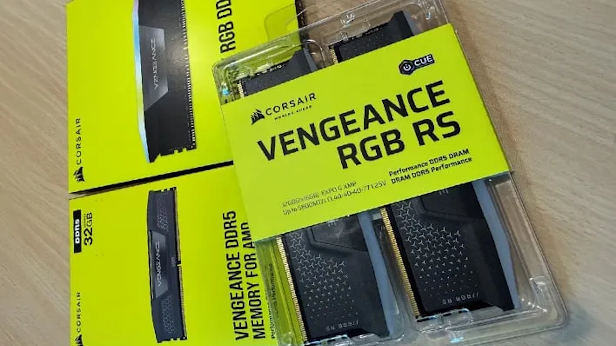 Corsair rinnova il packaging delle memorie Vengeance DDR5
